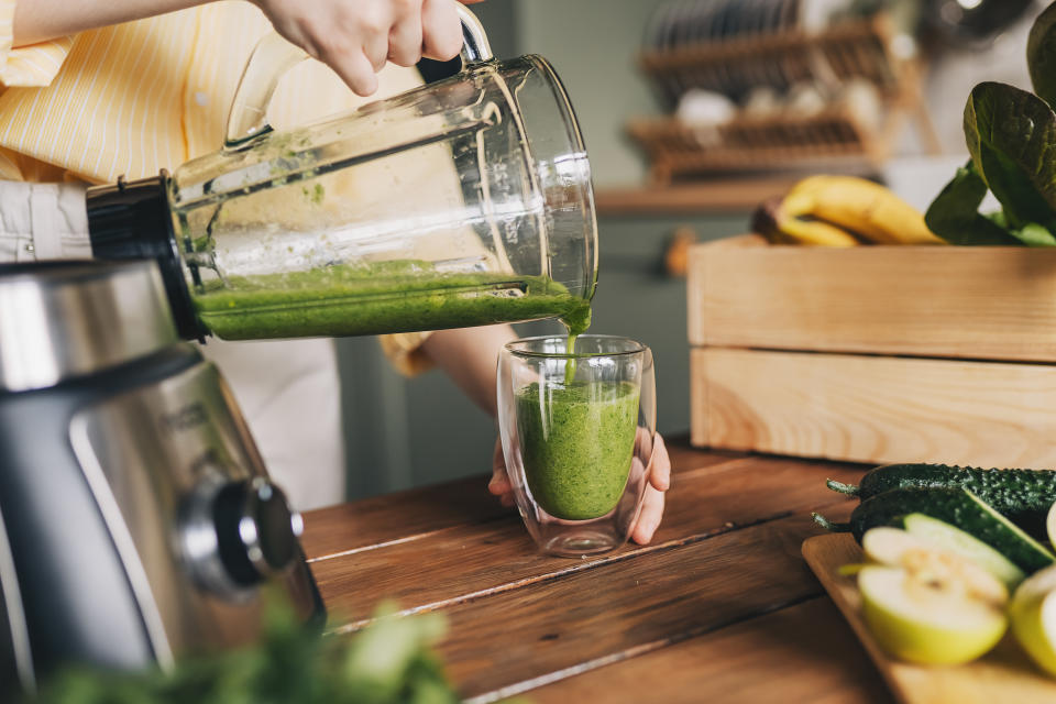 Mixer mit Smoothie