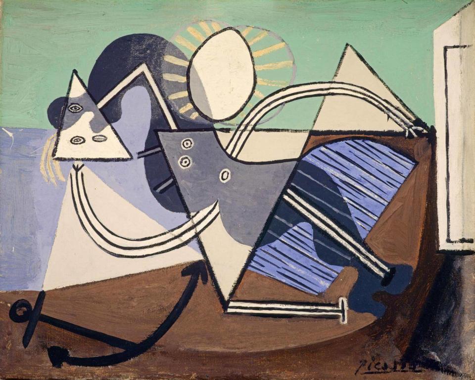 Pablo Picasso 'Woman on the Beach' (Nu sur la plage), 1932, The Penrose Collection (© Succession Picasso/DACS London, 2017)