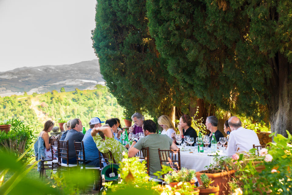 The Vines - Outdoor Vineyard Lunch - Tuscany Italy