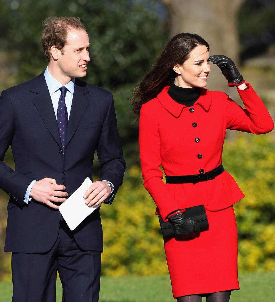 The pair return to the University of St. Andrews &mdash; where they first fell in love &mdash; to help launch a <a href="https://abcnews.go.com/International/Royal_Wedding/royal-wedding-prince-william-kate-middleton-st-andrews/story?id=12997303" target="_blank" rel="noopener noreferrer">scholarship in their honor</a> in February 2011.