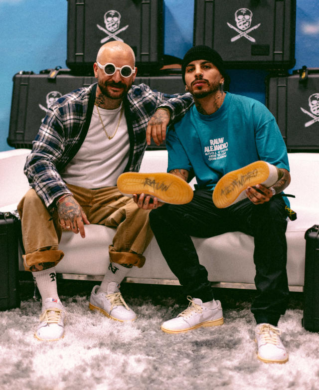 Rauw Alejandro and the Shoe Surgeon Connect on Commemorative Sneakers