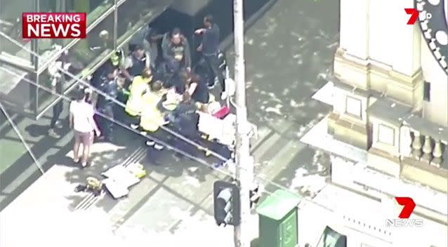 Four people are dead, dozens others are being treated for injuries. Picture: 7 News