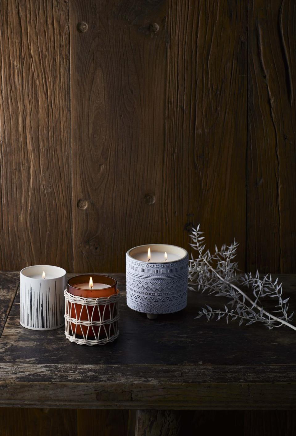 7) Cosy candles