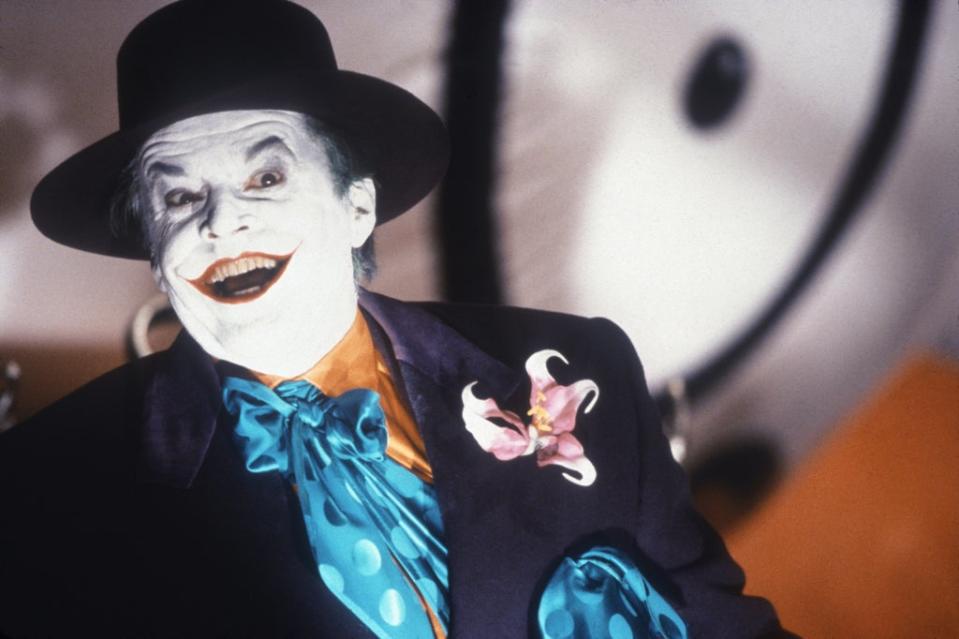 Todo sonrisas: Jack Nicholson en su papel de Joker en 198 (Warner Bros/Dc Comics/Kobal/Shutterstock)