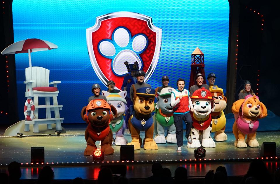 "PAW Patrol Live" returns to the Fox for seven performances Thursday through Sunday