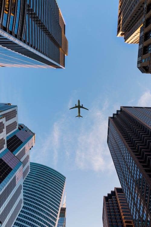 飛機示意圖。圖片來源：pexels