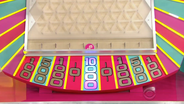 The contestant, Ryan, landed on $10,000 three times playing Plinko on <em>The Price Is Right</em>. (Photo: CBS)