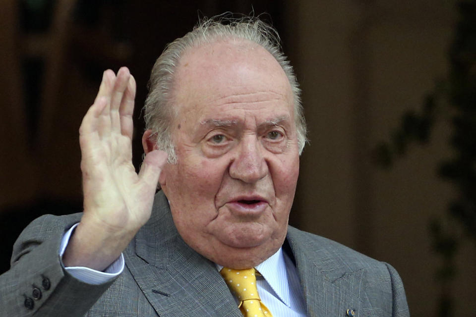 Juan Carlos I, rey emérito. (AP Photo/Esteban Felix, File)