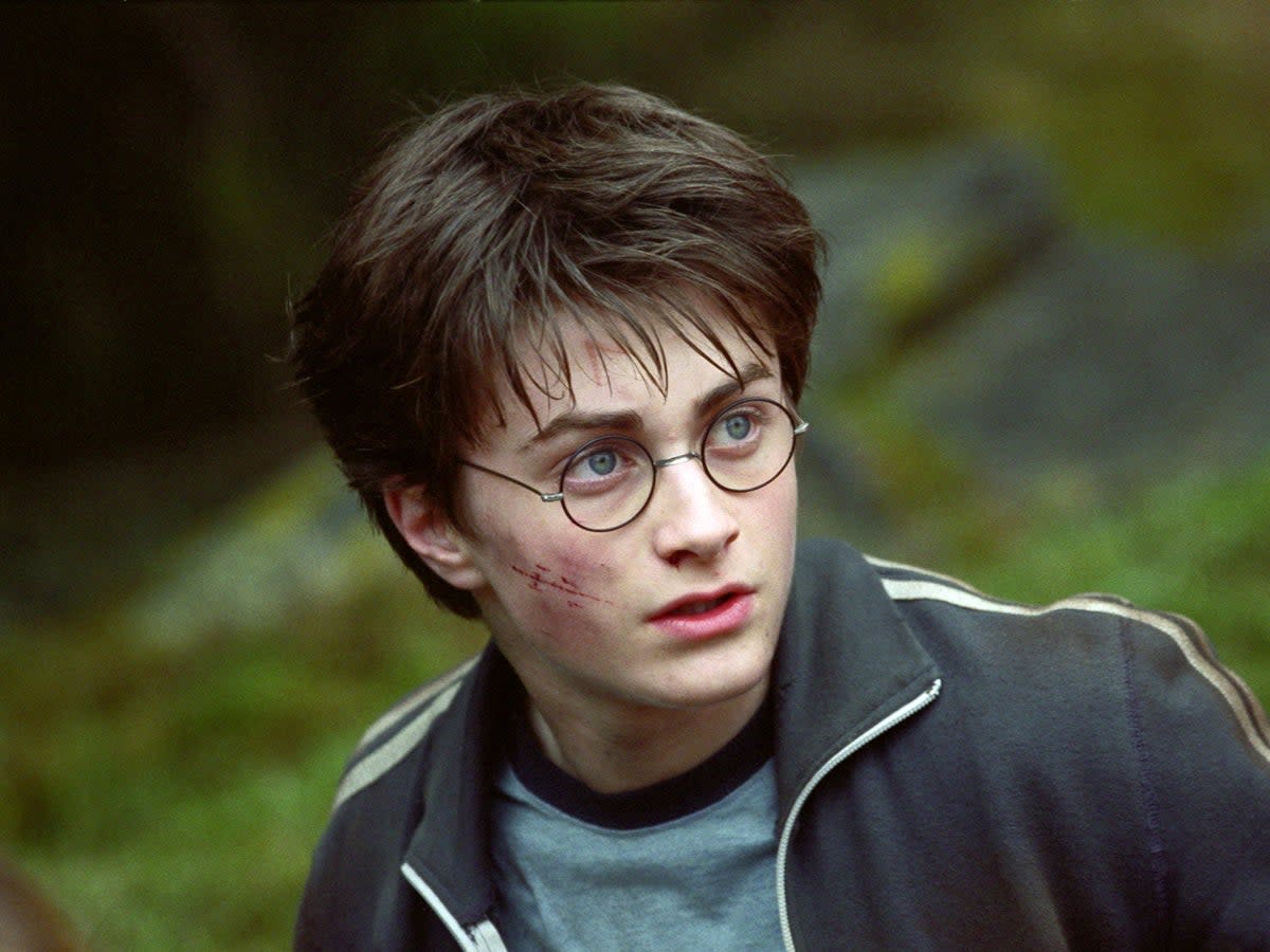 Daniel Radcliffe in the third ‘Harry Potter’ film (Warner Bros)