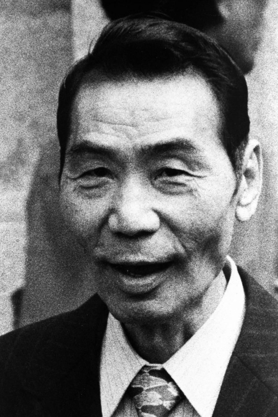 <div class="inline-image__title">1097154230</div> <div class="inline-image__caption"><p>Yakuza syndicate Yamaguchi-Gumi boss Kazuo Taoka appears in court at Kobe District Court on September 16, 1975 in Kobe, Hyogo, Japan. </p></div> <div class="inline-image__credit">The Asahi Shimbun/Getty</div>