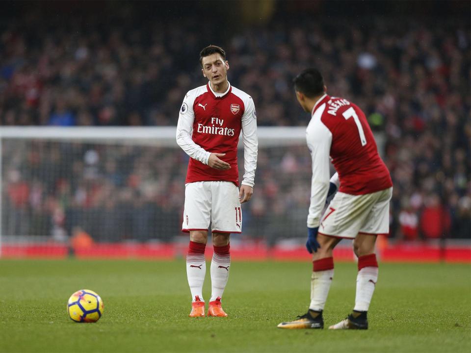 Mesut Özil and Alexis Sanchez shone as Arsenal clicked, but it's a combination that will not be here next season