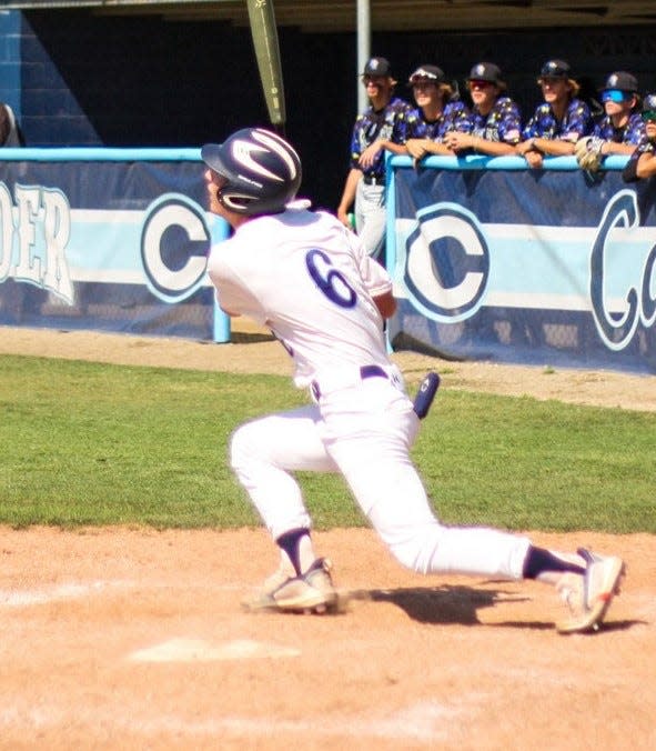 Central Valley Christian High School baseball player Bryce Crook was voted by readers as the Visalia Times-Delta Tulare County prep athlete of the week.