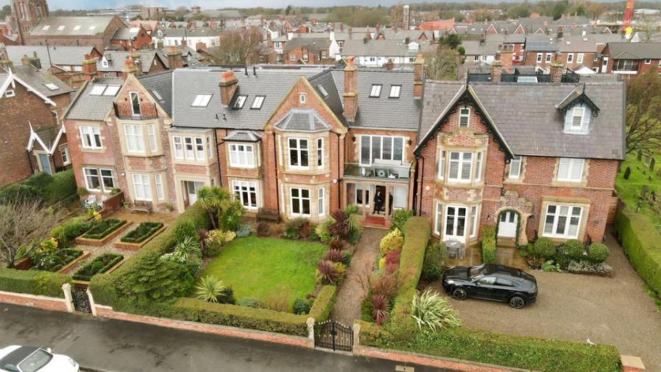 <p>Over in Lancashire, this six-bedroom property previously won an award for the best residential conversion of an existing home. With unique interior décor throughout, a handmade fitted <a href="https://www.housebeautiful.com/uk/lifestyle/shopping/g34544075/kitchen-gadgets/" rel="nofollow noopener" target="_blank" data-ylk="slk:kitchen;elm:context_link;itc:0;sec:content-canvas" class="link ">kitchen</a>, spacious games room, cinema room, and its very own bar, we're not surprised it's among the most-viewed. Take a tour...</p><p>This property is currently on the market for £2,500,000 with Tyron Ash Real Estate via <a href="https://www.rightmove.co.uk/properties/118061444#/" rel="nofollow noopener" target="_blank" data-ylk="slk:Rightmove;elm:context_link;itc:0;sec:content-canvas" class="link ">Rightmove</a>. </p>