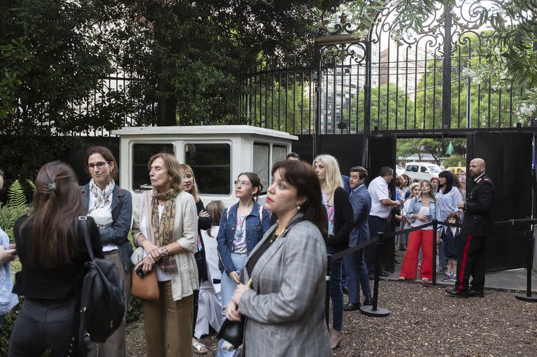 La embajada de Italia en Buenos Aires