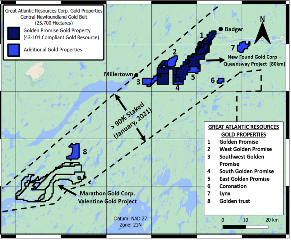 Great Atlantic Resources Corp., Wednesday, January 4, 2023, Press release picture