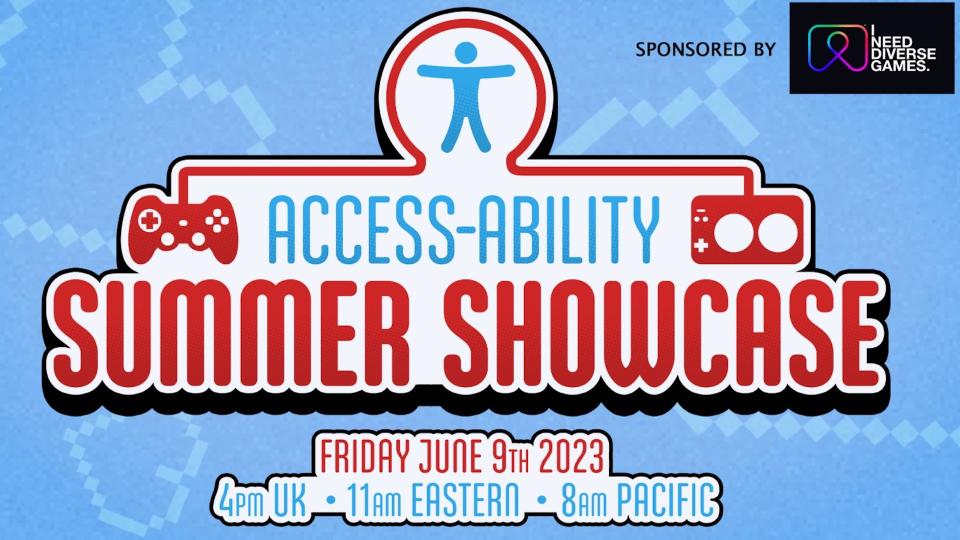 The main promo image for Access-Ability Summer Showcase. Text reads: 