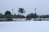 <p>SALTILLO, Coah. Weather/Clima-Coahuila.- La entidad amanece con nieve en distintas zonas, tras el paso del frente frío número 14, 8 de diciembre de 2017. Foto: Agencia EL UNIVERSAL/JMA </p>