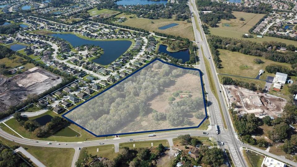 Casto Development paid $4.09 million for 13.4 acres of mixed-use land at the intersection of U.S. 301 and Fort Hamer Road and plans a retail project there.