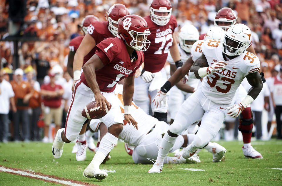 Oklahoma had a week off after losing to Texas. (AP Photo/Cooper Neill)