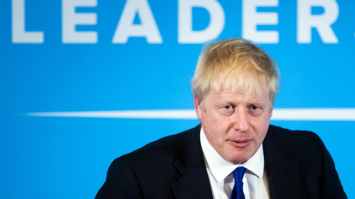 Einer neuen Umfrage unter Tory-Mitgliedern zufolge könnte Boris Johnson mehr als 70 Prozent der Stimmen bekommen. Foto: Danny Lawson/PA Wire