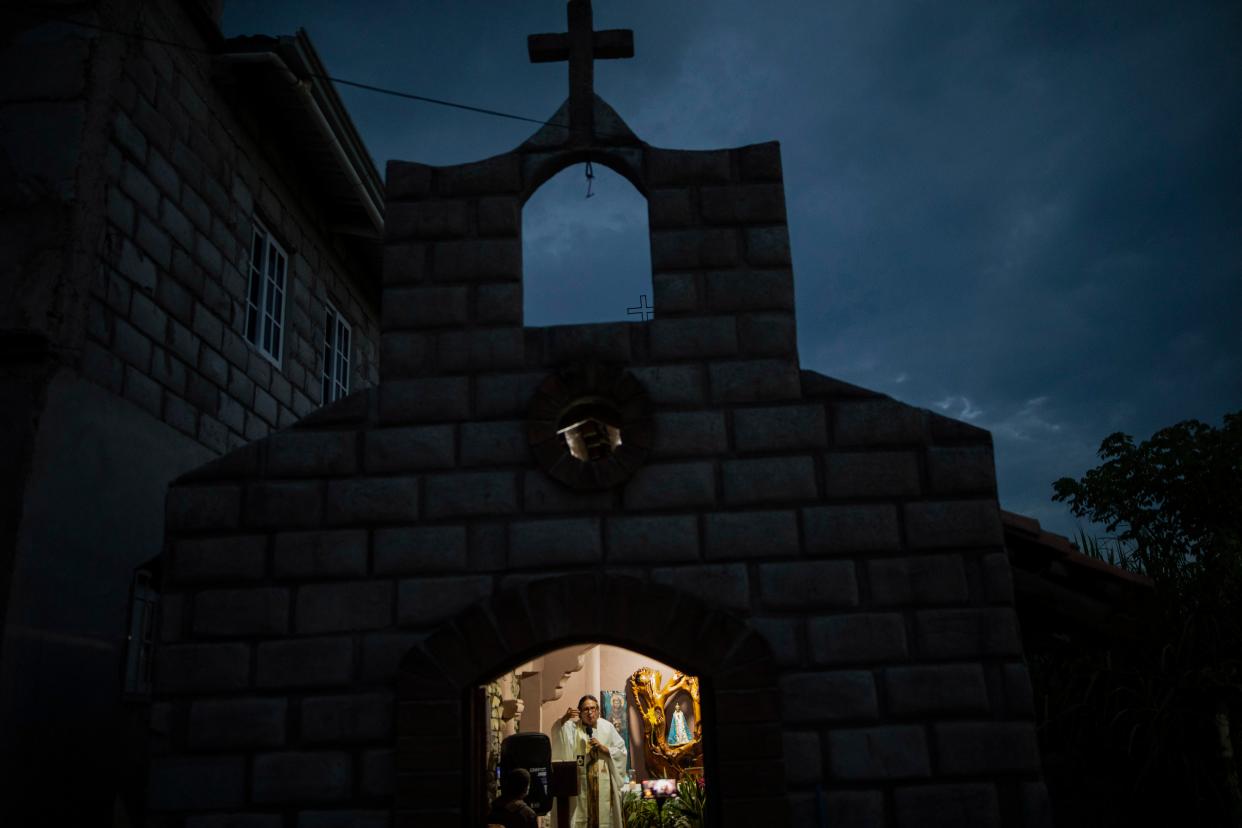 APTOPIX Honduras The Friar's Gambit (Copyright 2021 The Associated Press. All rights reserved)