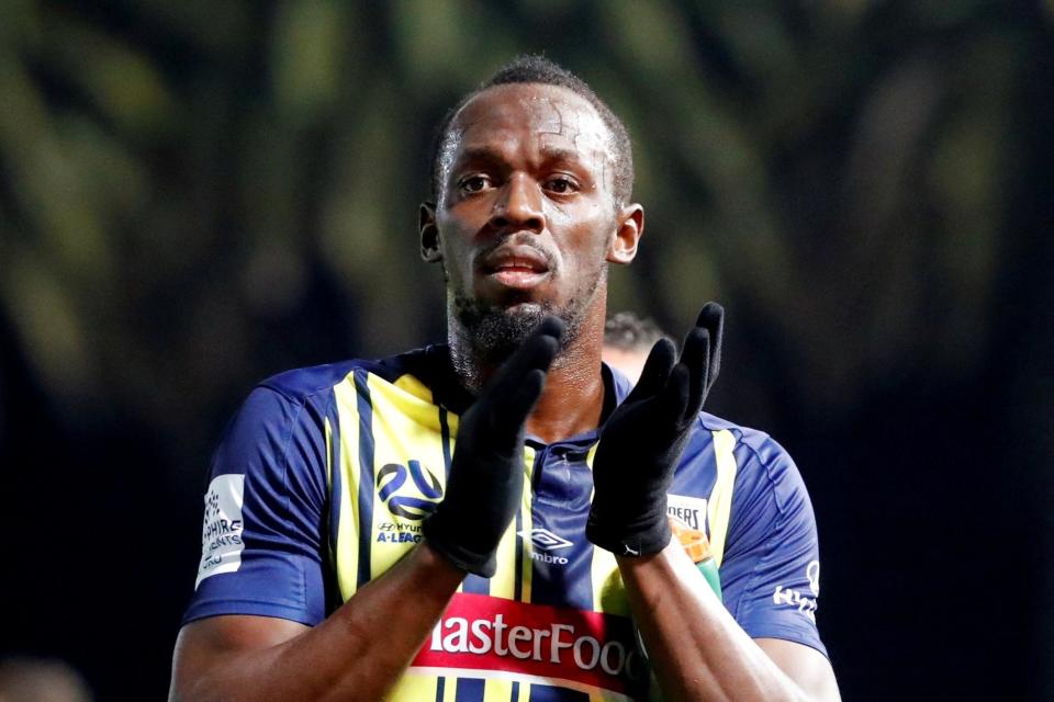 Usain Bolt has 'touch like a trampoline' and will never make it as a professional footballer, says A-League star