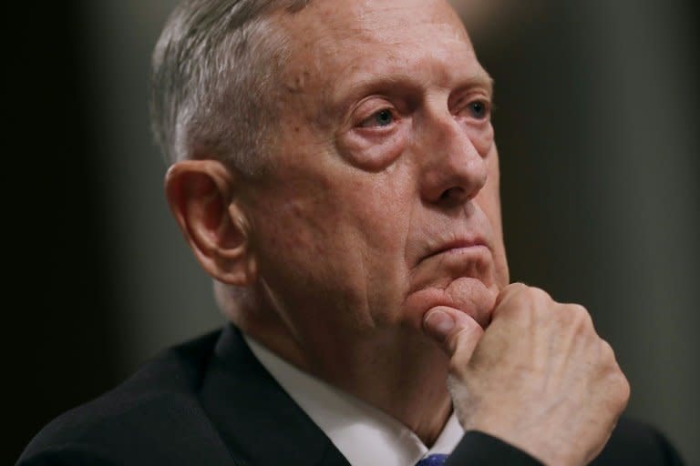 US Defense Secretary Jim Mattis faces tensions with NATO ally Turkey over Washington's support for Kurdish fighters in Syria