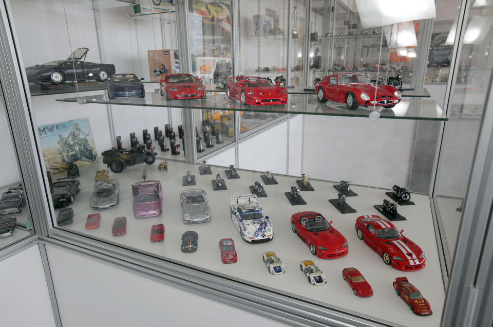 <p>As well as all of the cars and motorcycles, the museum also features a huge array of <strong>model cars</strong>, <strong>posters</strong>, <strong>adverts </strong>and <strong>TT memorabilia </strong>such as tabards, trophies and pictures.</p>