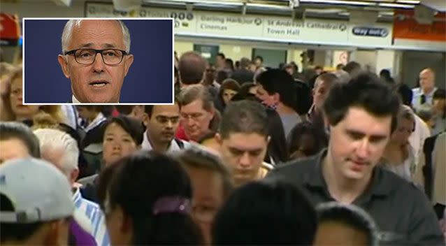 Malcolm Turnbull wants everyone in Australia to be able to get to work within 30 minutes.