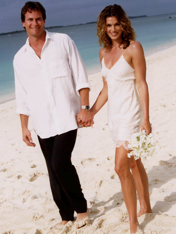 Cindy Crawford and Rande Gerber Wedding TBT