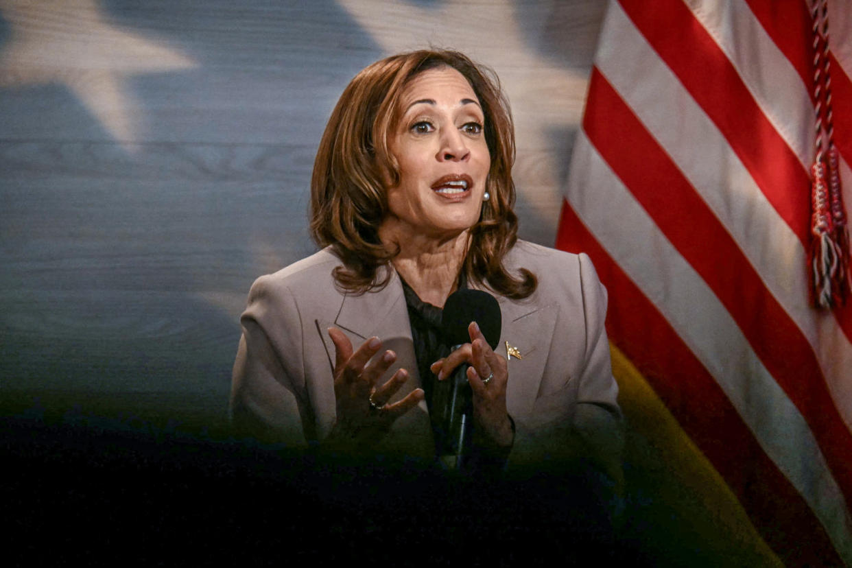 Kamala Harris. (Jim Watson / AFP via Getty Images)