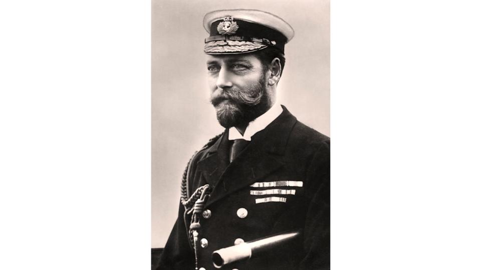 King George V in naval uniform