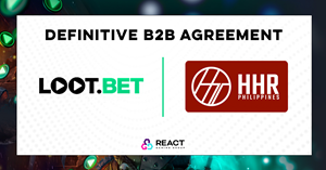 React Gaming signs definitive B2B agreement with HHR Philippines, Inc.