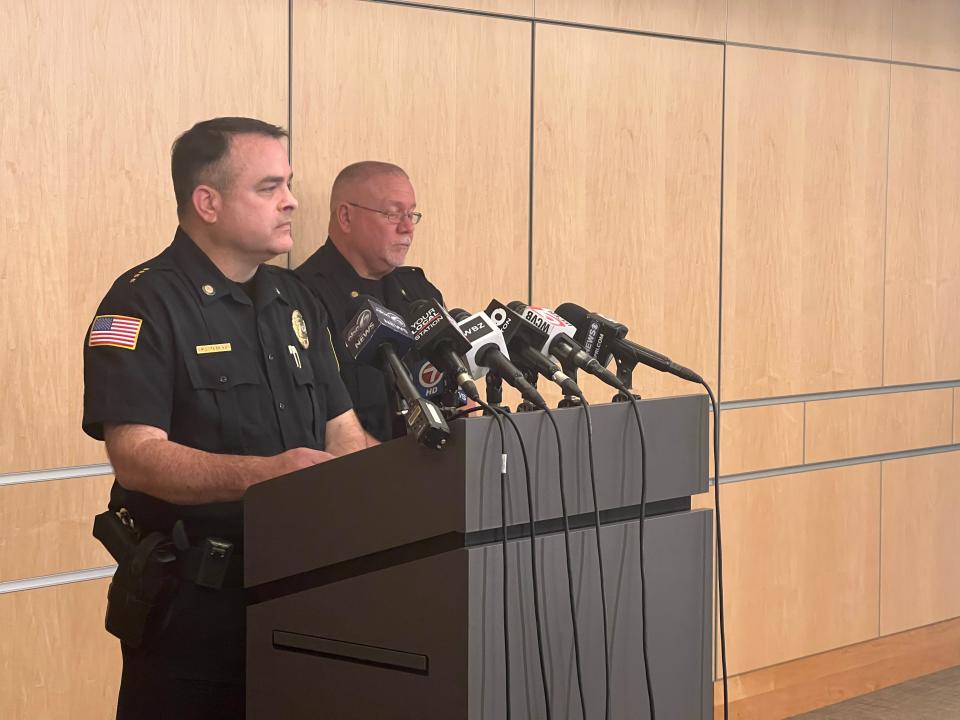 Lakeville Police Chief Matthew Perkins describes shooting.