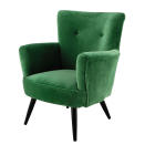 <p><i><a href="http://www.maisonsdumonde.com/UK/en/produits/fiche/velvet-armchair-in-green-sao-paulo-156413.htm" rel="nofollow noopener" target="_blank" data-ylk="slk:Maison Du Monde, £399.90;elm:context_link;itc:0;sec:content-canvas" class="link ">Maison Du Monde, £399.90 </a></i></p>