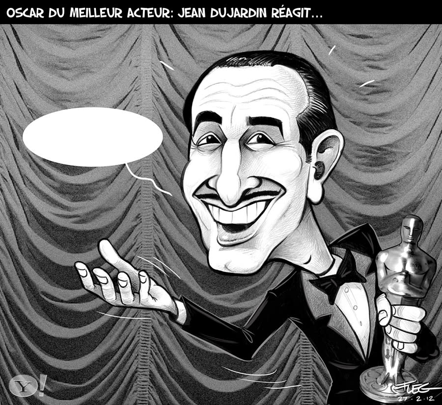 Oscar du meilleur acteur : Jean Dujardin réagit...