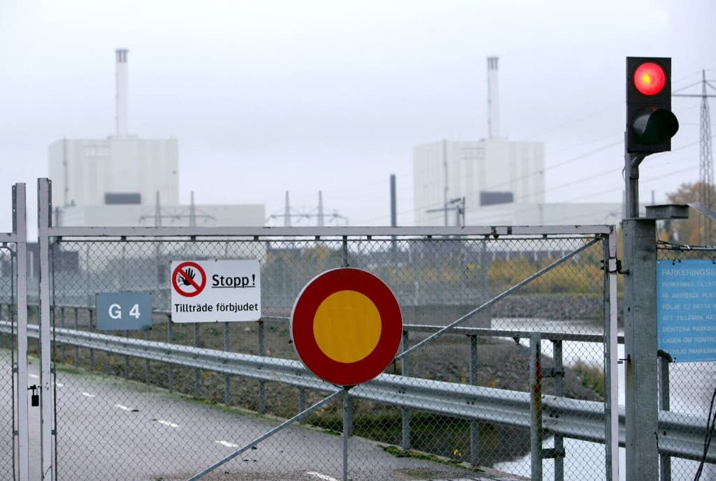 La site nucléaire de Forsmark (Suède) en octobre 2006. - FREDRIK SANDBERG / AFP FILES / AFP