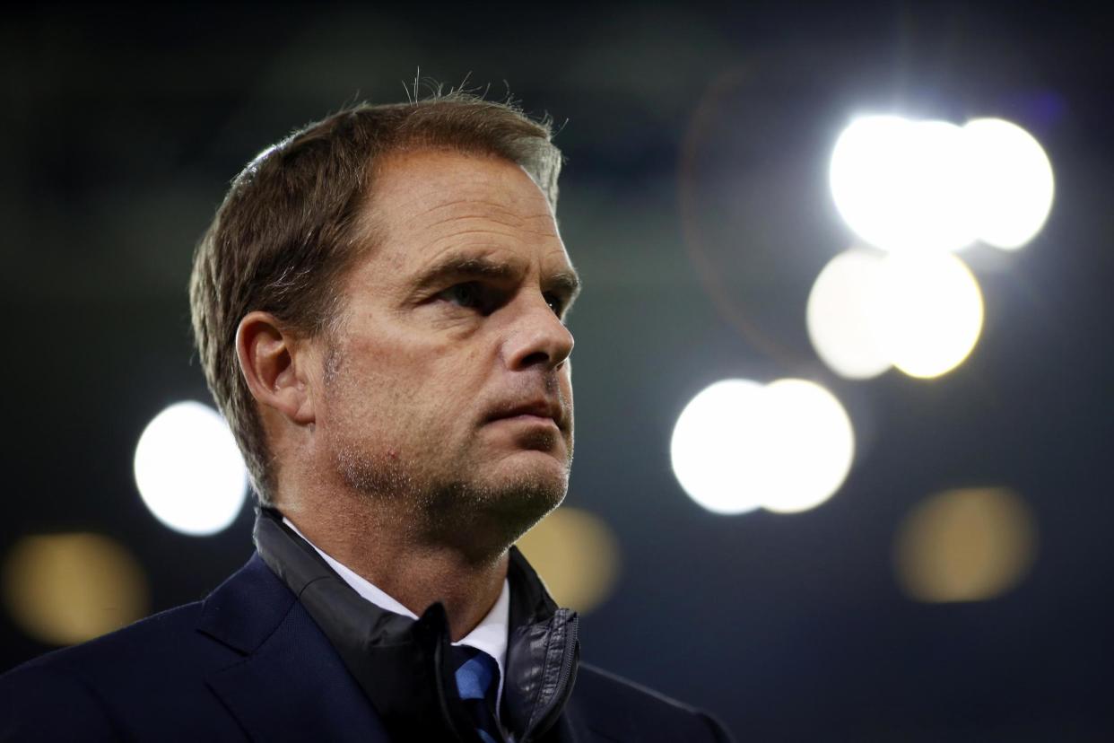 Manager: Frank de Boer has been offered the Crystal Palace job: AFP/Getty Images