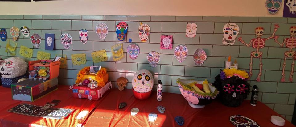 Edison Intermediate School celebrated The Day of the Dead on Monday, Nov. 1.