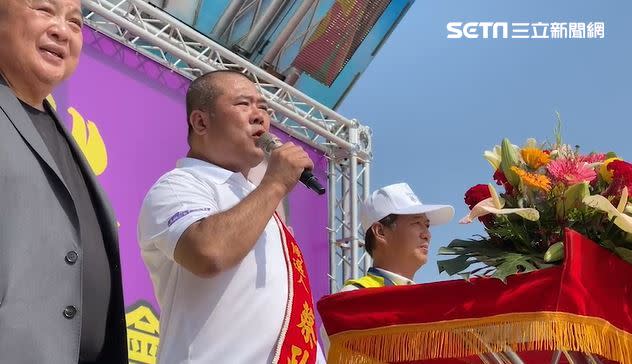 「雨刷」的蔡政宜參選嘉義縣第4選區議員成立競選總部