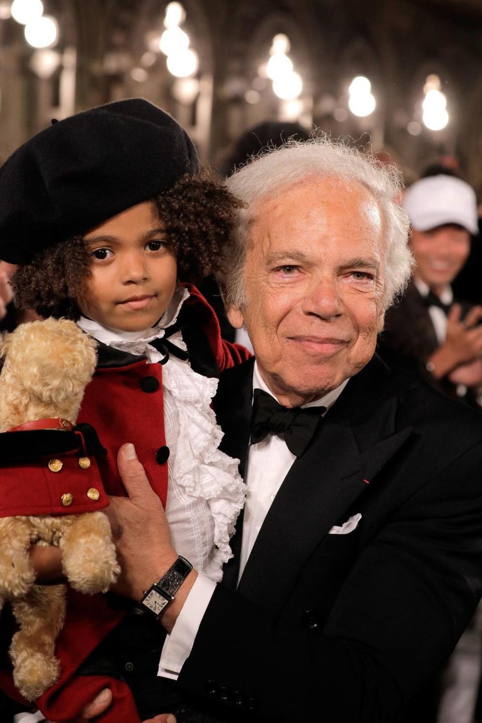 Ralph Lauren walks the runway at NYFW 2018 (Getty Images)