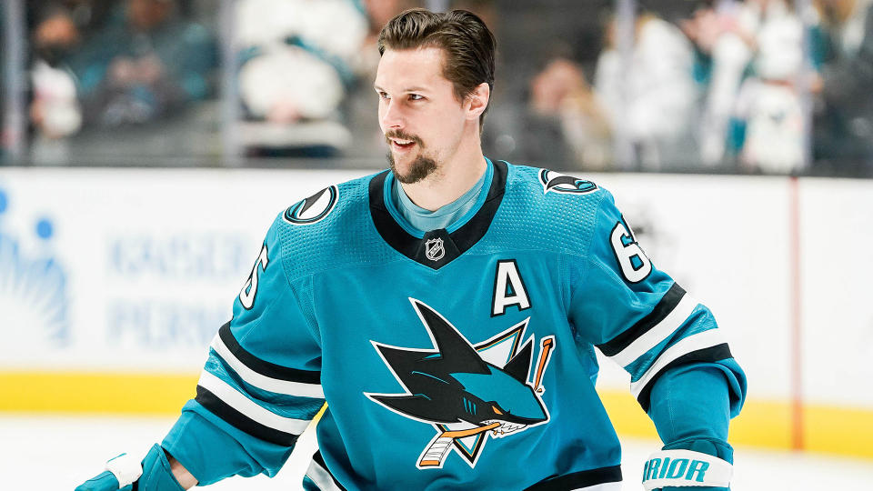 Erik Karlsson will link up with Sidney Crosby and Co. in Pittsburgh. (Photo by Andreea Cardani/NHLI via Getty Images)