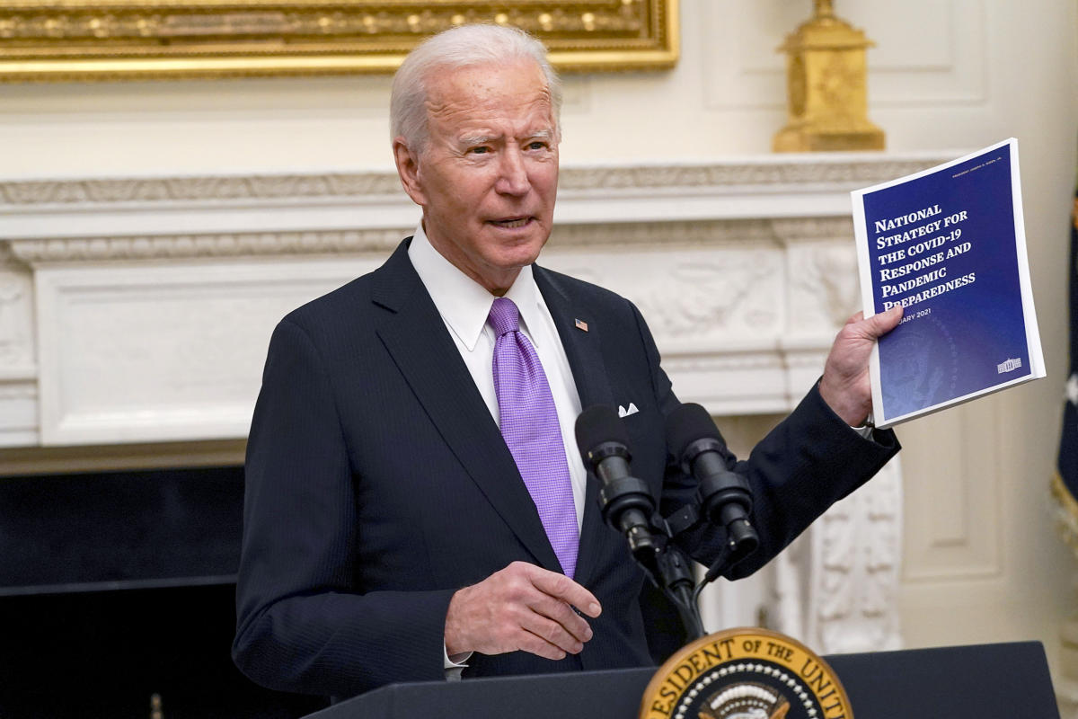 Imperiling quick $1,400 checks, moderate Republicans push back on Bidens economic plan photo image