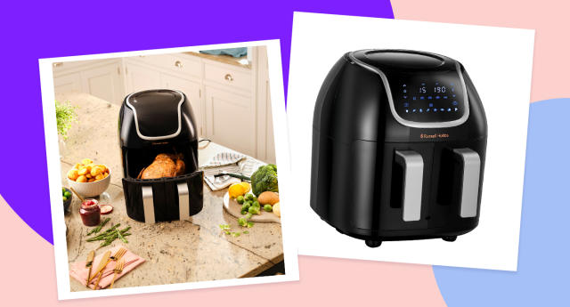 Unbeatable Prime Day air fryer deal: Russell Hobbs dual model reduced from  £200 to just £89.99