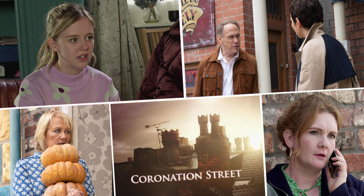 These are the big Coronation Street spoilers for 24-28 October 2022. (ITV)