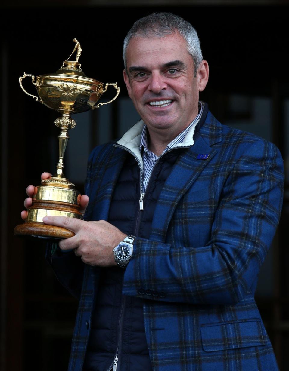 Paul McGinley captained Europe to Ryder Cup success in 2014 (Andrew Milligan/PA) (PA Archive)