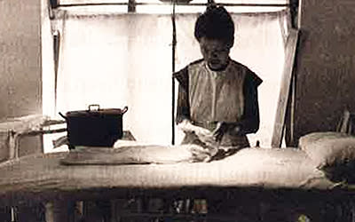 Teresa Hsu on duty in the operating theatre in Primavera Hospital, Paraguay in 1958. (Image from Heart to Heart with Teresa Hsu)