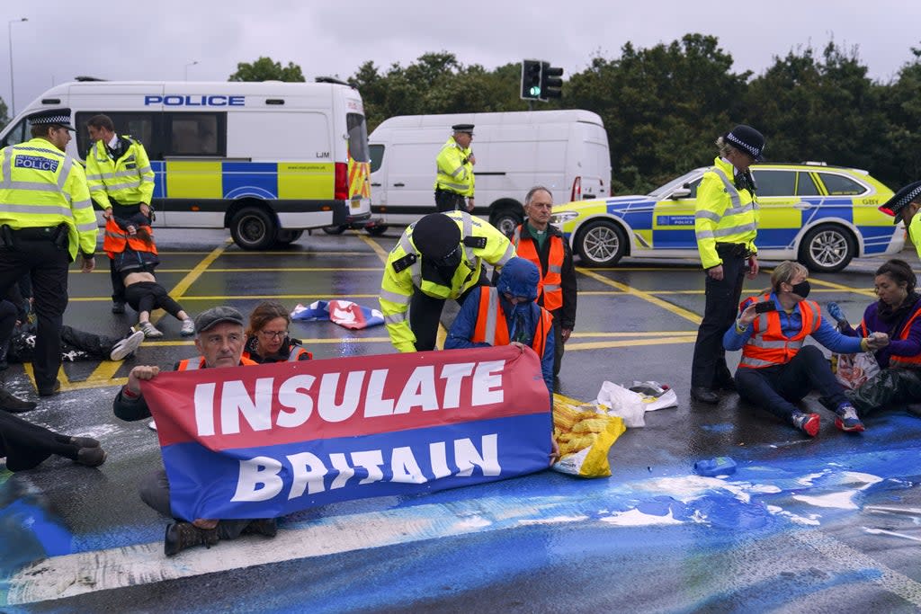 Three days of protests cost almost £900,000, a High Court has been told (Steve Parsons/PA) (PA Wire)