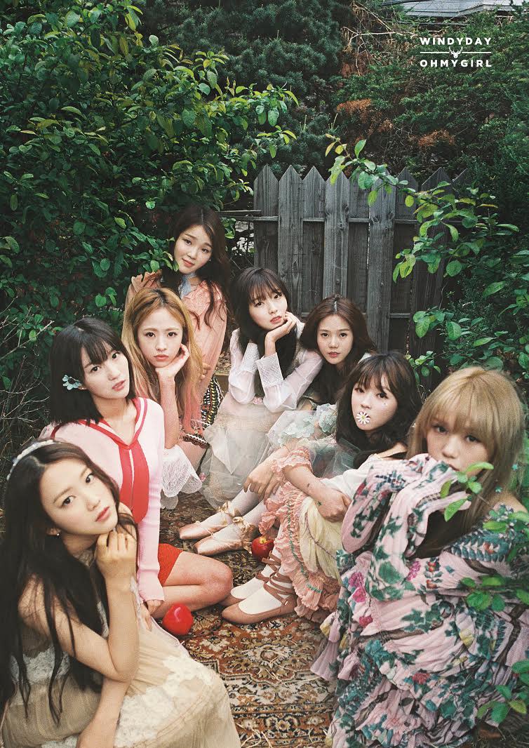 Oh My Girl 迷你三輯重新包裝版集體寫真公開 變身北歐公主