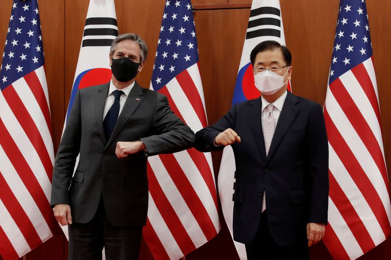 U.S. Secretary of State Blinken meets South Korean counterpart in Seoul